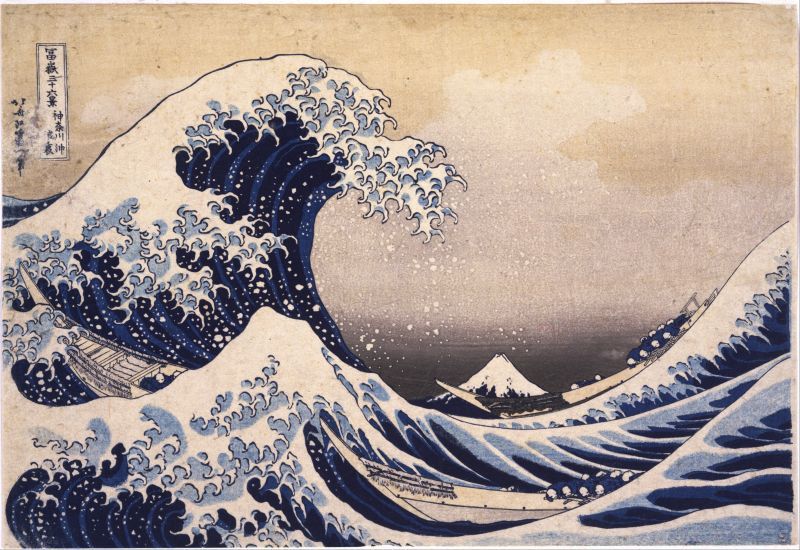 tranh gốc Great Wave của Hokusai tranh gốc Great Wave của Hokusai